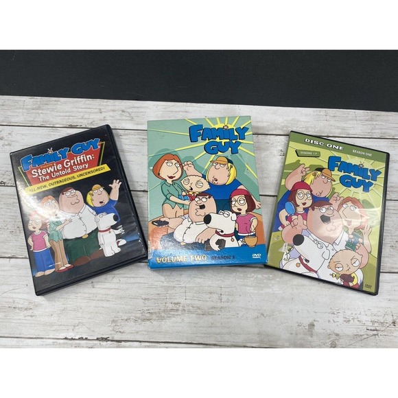 The Family Guy TV DVD Collection Mixed Lot Stewie Untold and Season 1,3 Mixed - Picture 6 of 7
